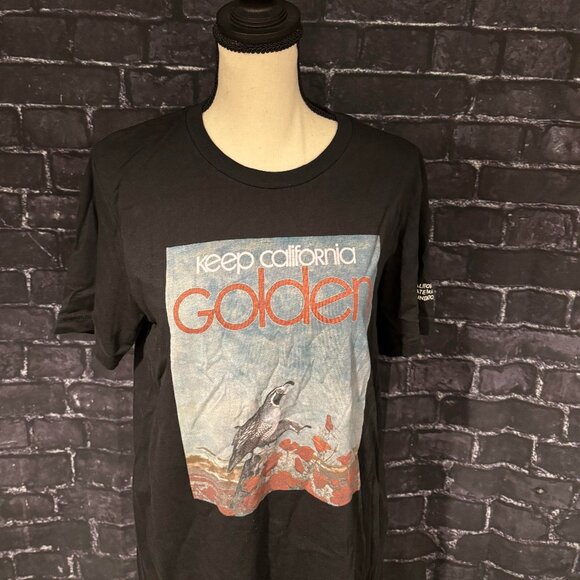Channel Island Keep California Golden Black T-shirt Size Medium - Picture 1 of 5